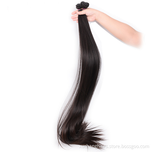 32-40Inch Raw Straight Human Hair Weave SuperLong Bundle